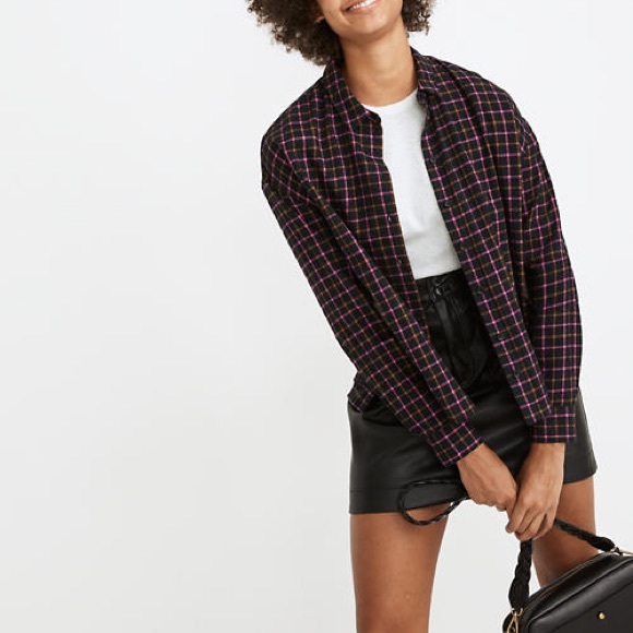 Madewell Tops - NWT - Madewell - Flannel Westlake Shirt
